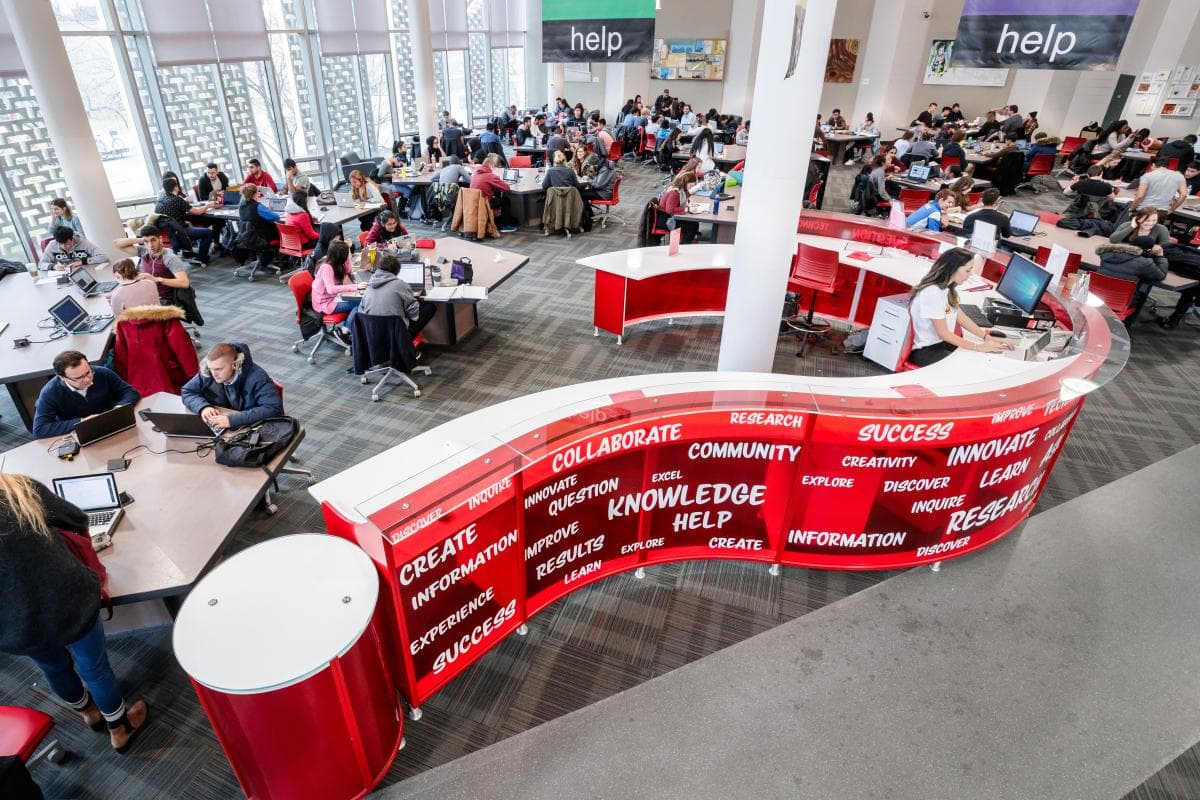 Mills Memorial Library - Main Floor